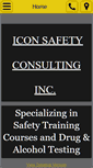 Mobile Screenshot of iconsafetyconsulting.com